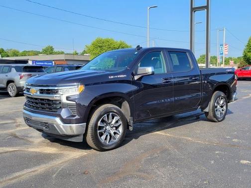 Dark Ash Metallic 2024 Chevrolet Silverado 1500 LT