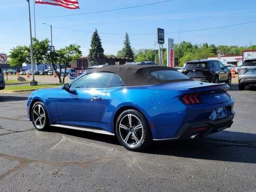 BLUE 2024 Ford Mustang EcoBoost Premium