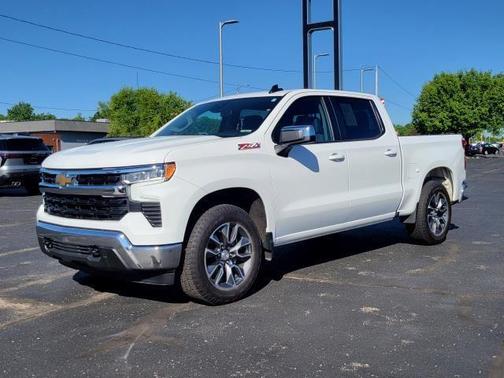 Summit White 2023 Chevrolet Silverado 1500 LT