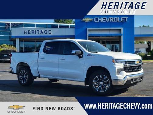 Summit White 2023 Chevrolet Silverado 1500 LT