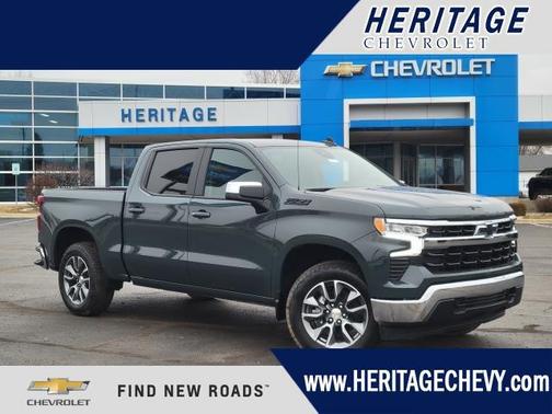 Cypress Gray 2026 Chevrolet Silverado 1500 LT