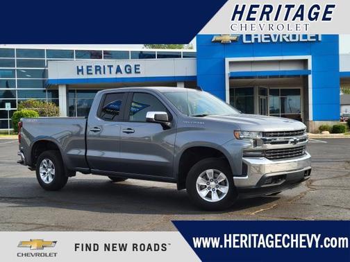 Satin Steel Metallic 2021 Chevrolet Silverado 1500 LT