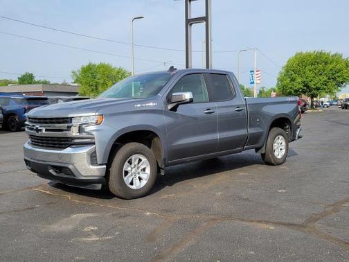 Satin Steel Metallic 2021 Chevrolet Silverado 1500 LT