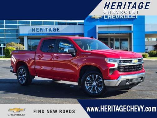 Red Hot 2023 Chevrolet Silverado 1500 LT