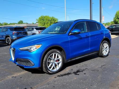 Misano Blue Metallic 2018 Alfa Romeo Stelvio Ti Sport