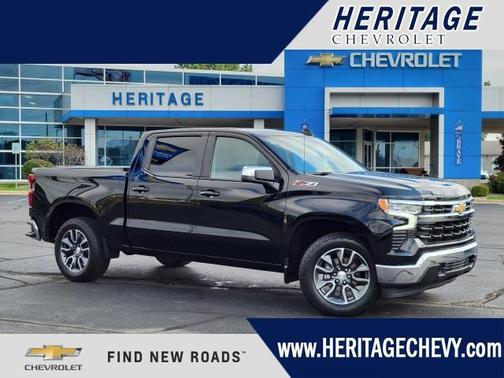 Black 2023 Chevrolet Silverado 1500 LT