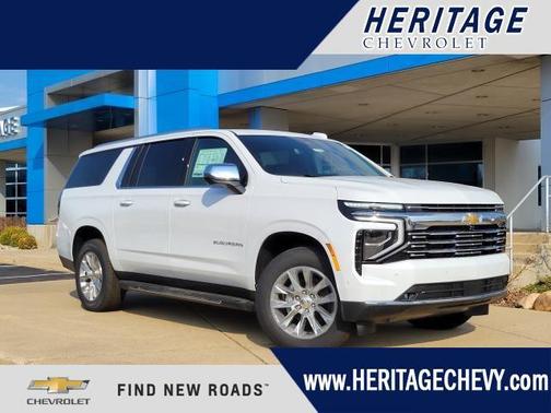 Polar White Tricoat 2026 Chevrolet Suburban Premier