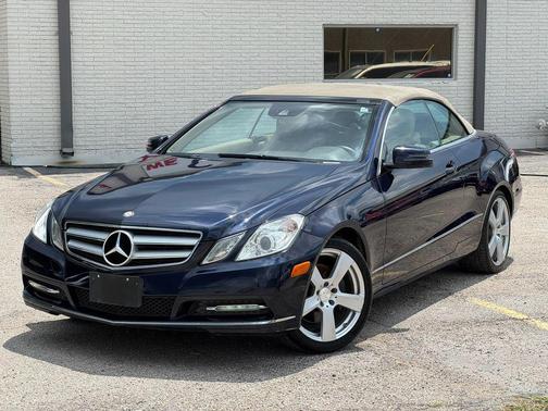Lunar Blue Metallic 2013 Mercedes-Benz E-Class E 350 Convertible 2D