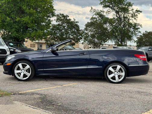 Lunar Blue Metallic 2013 Mercedes-Benz E-Class E 350 Convertible 2D