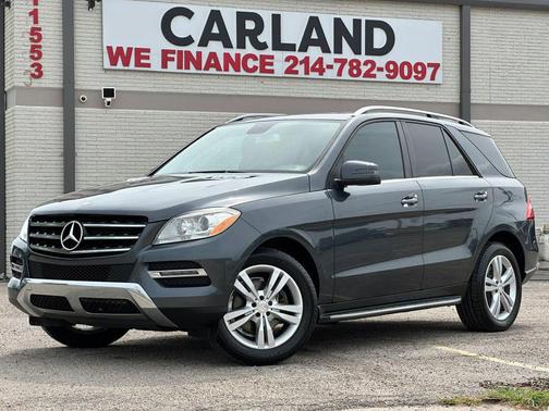 Steel Gray Metallic 2013 Mercedes-Benz M-Class ML 350 Sport Utility 4D