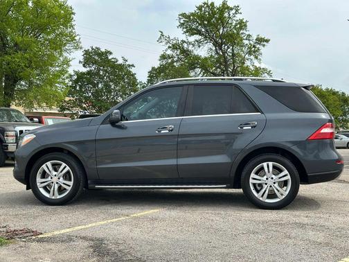 Steel Gray Metallic 2013 Mercedes-Benz M-Class ML 350 Sport Utility 4D