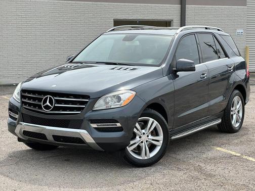 Steel Gray Metallic 2013 Mercedes-Benz M-Class ML 350 Sport Utility 4D