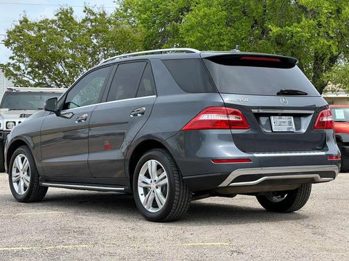 Steel Gray Metallic 2013 Mercedes-Benz M-Class ML 350 Sport Utility 4D