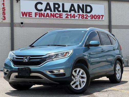 Blue 2015 Honda CR-V EX-L