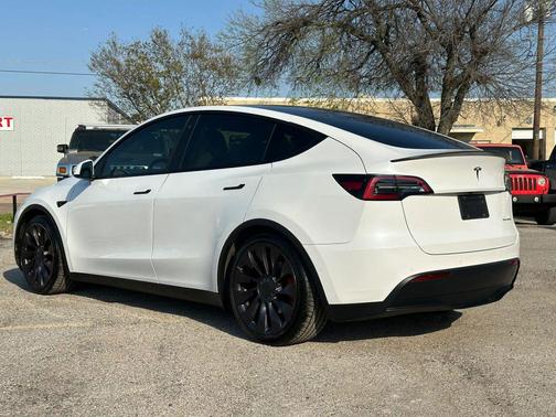 Pearl White Multi-Coat 2021 Tesla Model Y Performance Dual Motor All-Wheel Drive