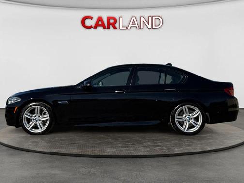 Black 2014 BMW 550 550i Sedan 4D
