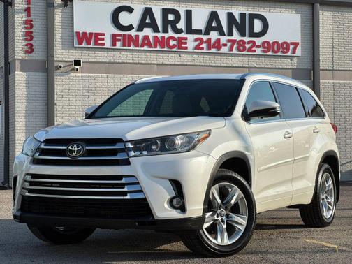 Blizzard Pearl 2019 Toyota Highlander Limited