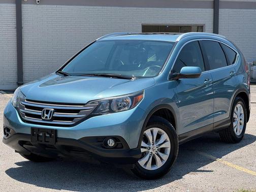 Blue 2014 Honda CR-V EX-L
