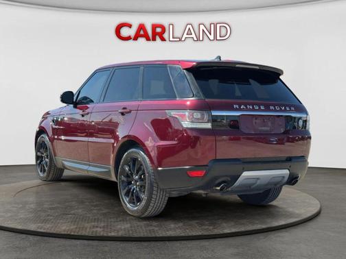 Red 2015 Land Rover Range Rover Sport Supercharged HSE