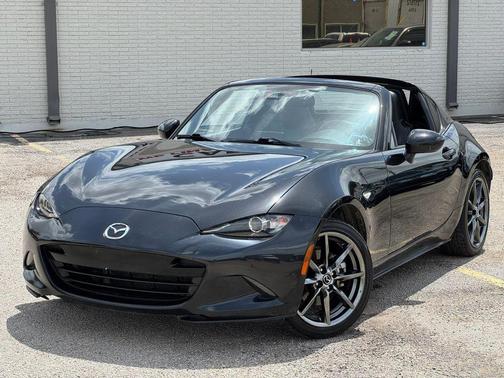 Jet Black Mica 2020 Mazda MX-5 Miata RF Grand Touring