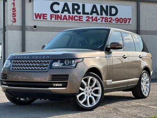 Brown 2016 Land Rover Range Rover 3.0L Supercharged HSE