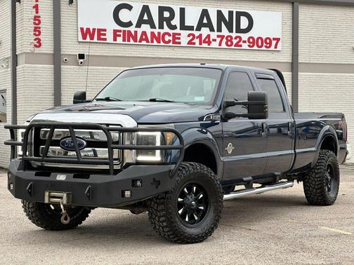 Blue Jeans Metallic 2016 Ford F-350 Lariat