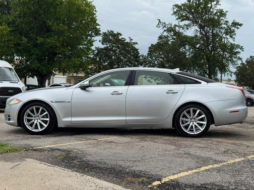 Rhodium Silver Metallic 2014 Jaguar XJ XJL Portfolio