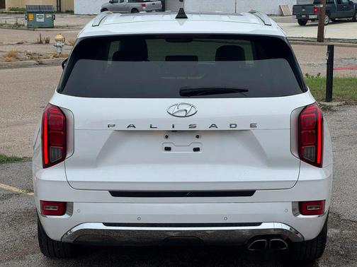 White 2020 Hyundai PALISADE Limited