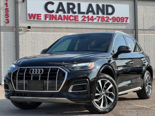 Mythos Black Metallic 2021 Audi Q5 45 Premium Plus