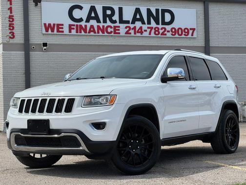 Bright White Clearcoat 2015 Jeep Grand Cherokee Limited