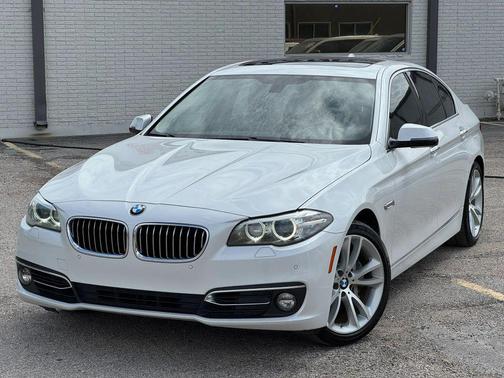 White 2014 BMW 535d 535d Sedan 4D