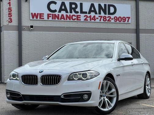 White 2014 BMW 535d 535d Sedan 4D