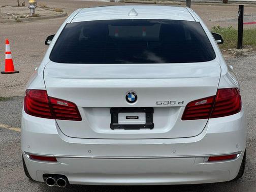 White 2014 BMW 535d 535d Sedan 4D