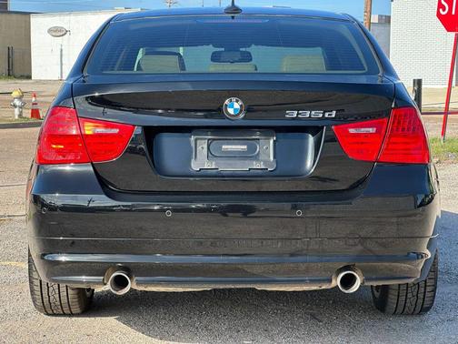 Black 2011 BMW 335 335d Sedan 4D