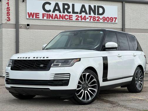 White 2019 Land Rover Range Rover 3.0L V6 Supercharged HSE
