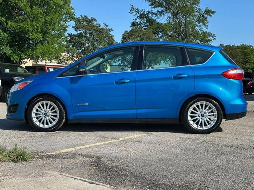Blue 2013 Ford C-Max Hybrid SEL
