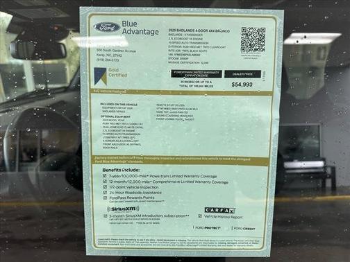 2025 Ford Bronco BADLANDS