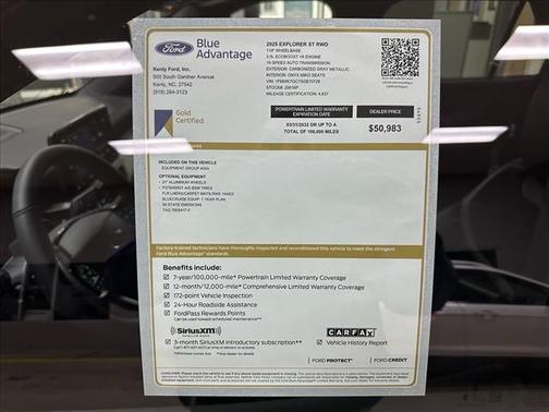 2025 Ford Explorer ST