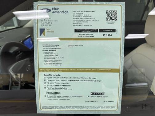 2022 Ford Explorer LIMITED