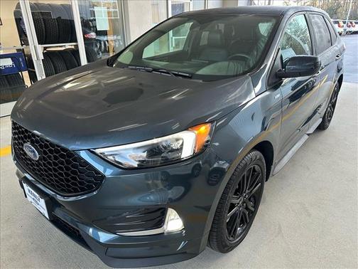 STONE BLUE METALLIC 2024 Ford Edge ST-LINE