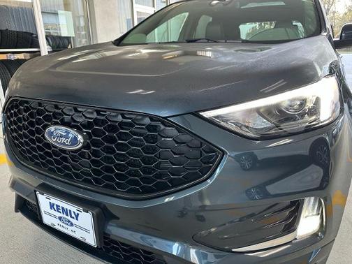 STONE BLUE METALLIC 2024 Ford Edge ST-LINE