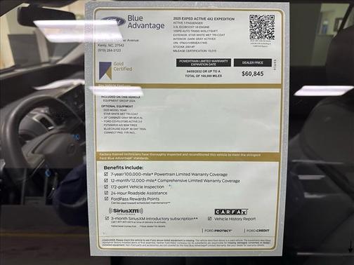2025 Ford Expedition ACTIVE