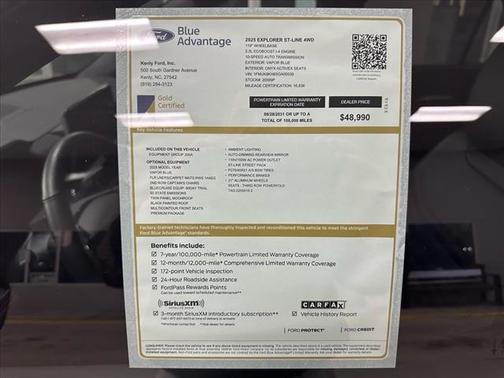 2025 Ford Explorer ST-LINE