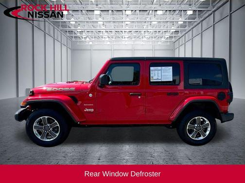 Firecracker Red Clearcoat 2019 Jeep Wrangler Unlimited Sahara