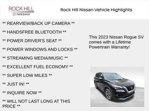 2023 Nissan Rogue SV