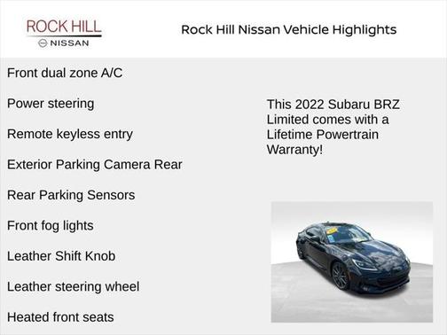 2022 Subaru BRZ Limited
