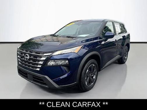 Deep Ocean Blue 2025 Nissan Rogue SV