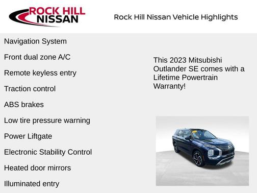 2023 Mitsubishi Outlander SE 2.5 S-AWC