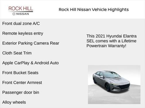 2021 Hyundai ELANTRA SEL