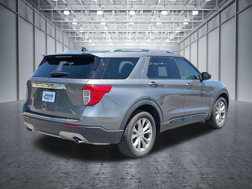 Gray Metallic 2024 Ford Explorer Limited